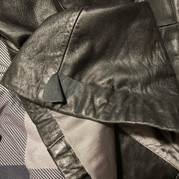 B.Moss leather jacket - Picture 4 of 5